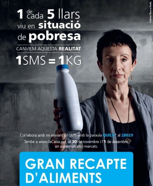 ‘Budín’ de arroz para el Gran Recapte d’Aliments