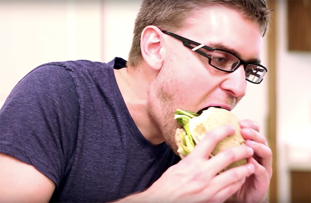 El hombre que tardó 6 meses y gastó 1.500 dólares en hacerse un sándwich