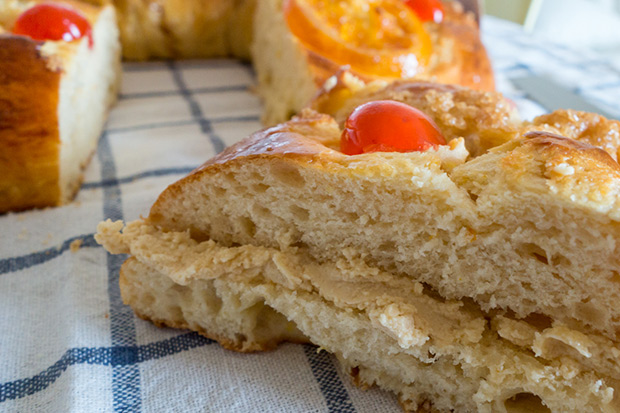 Receta: roscón de Reyes relleno
