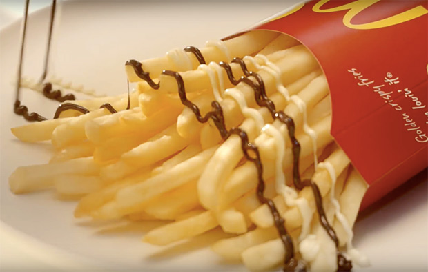 Patatas fritas con chocolate, el último invento de McDonald’s