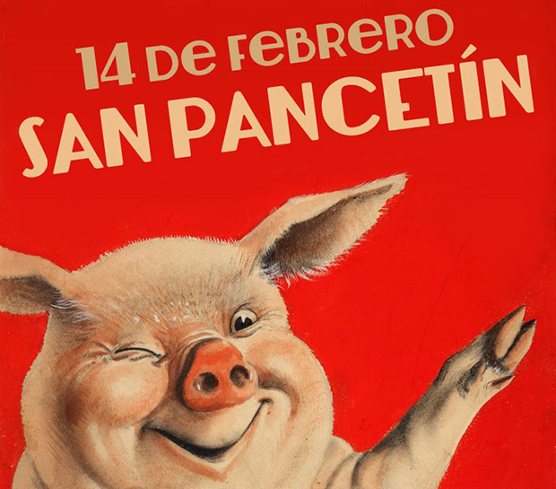 100 kilos de tocino para celebrar San Pancetín en Bilbao