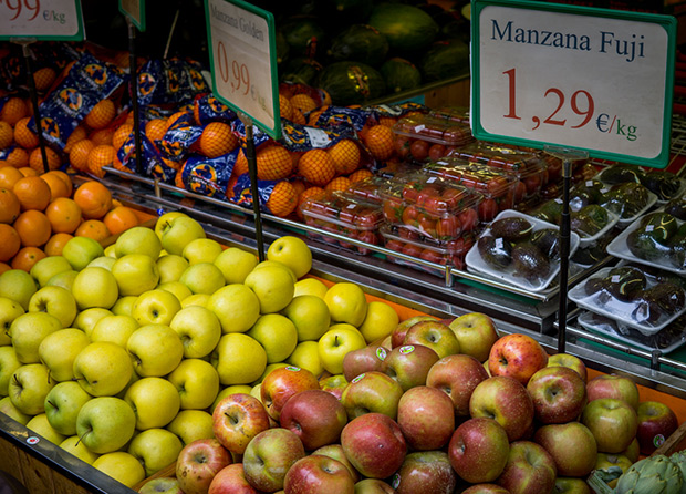 La mitad de las manzanas que se venden en España vienen de fuera