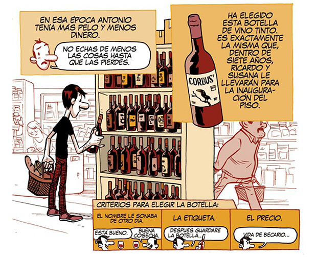 Vino y comic, una gran combinación