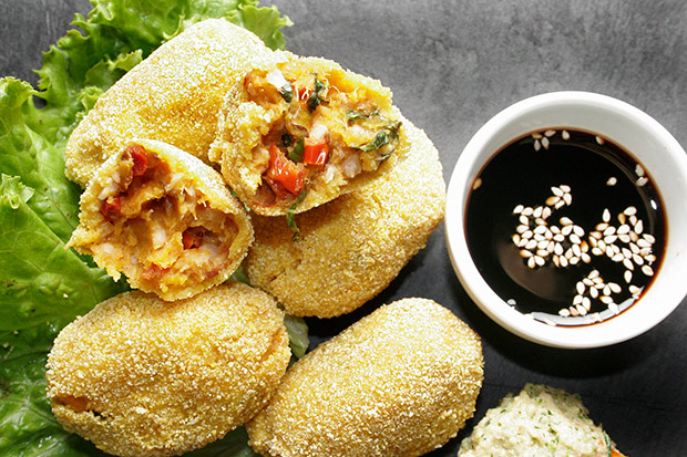 Receta: croquetas (veganas) de calabaza