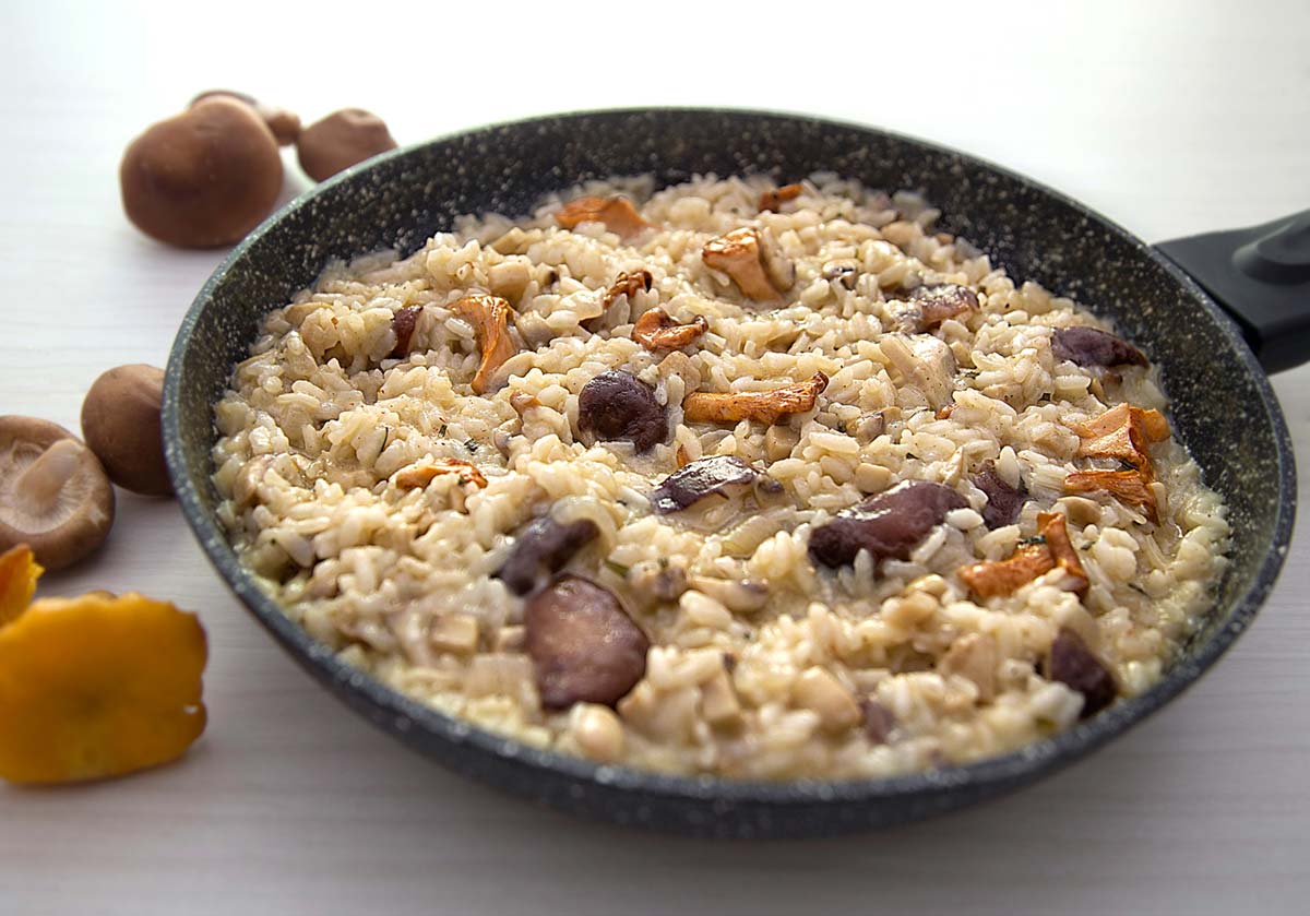 Receta: aprende a preparar un risotto de setas en 6 sencillos pasos