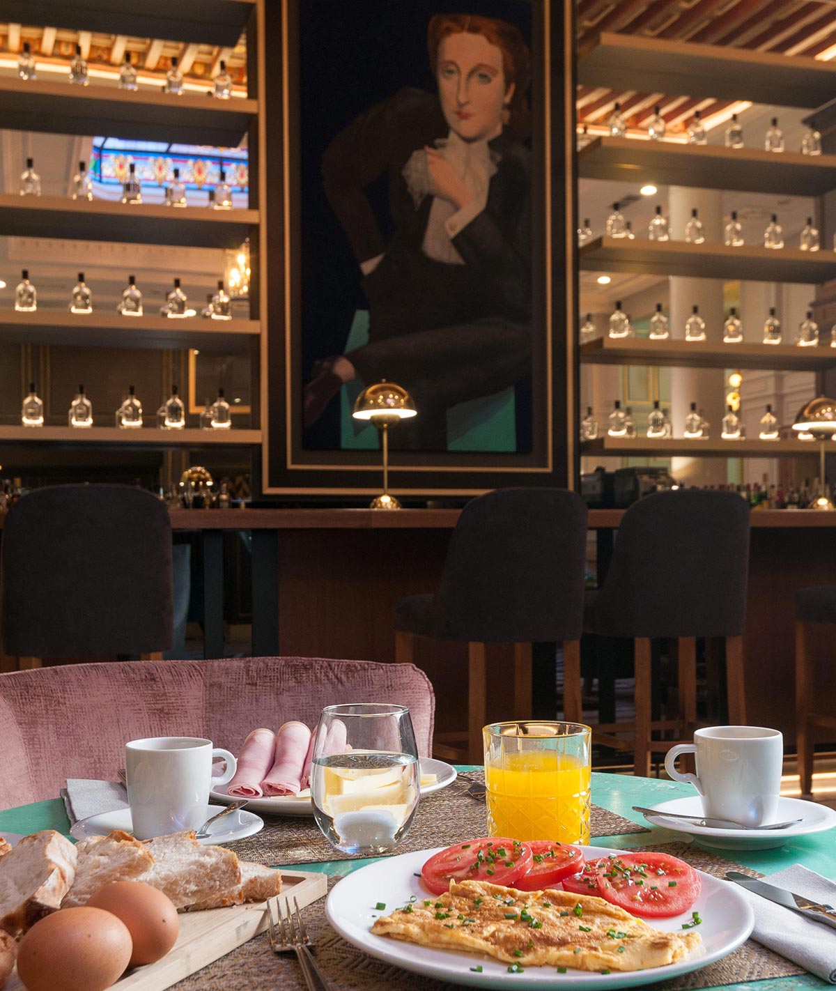 Dormir y comer en el palacio de una emperatriz en Toledo