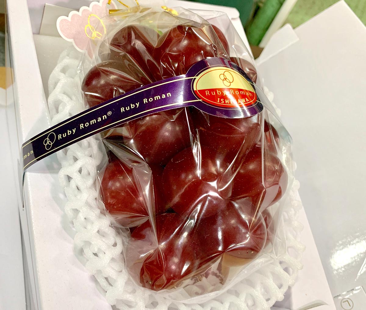 10.000 euros por un racimo de uvas