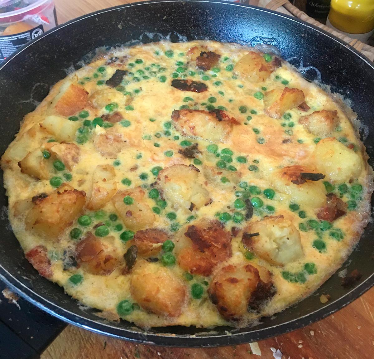 Nuevo atentado inglés contra la tortilla española