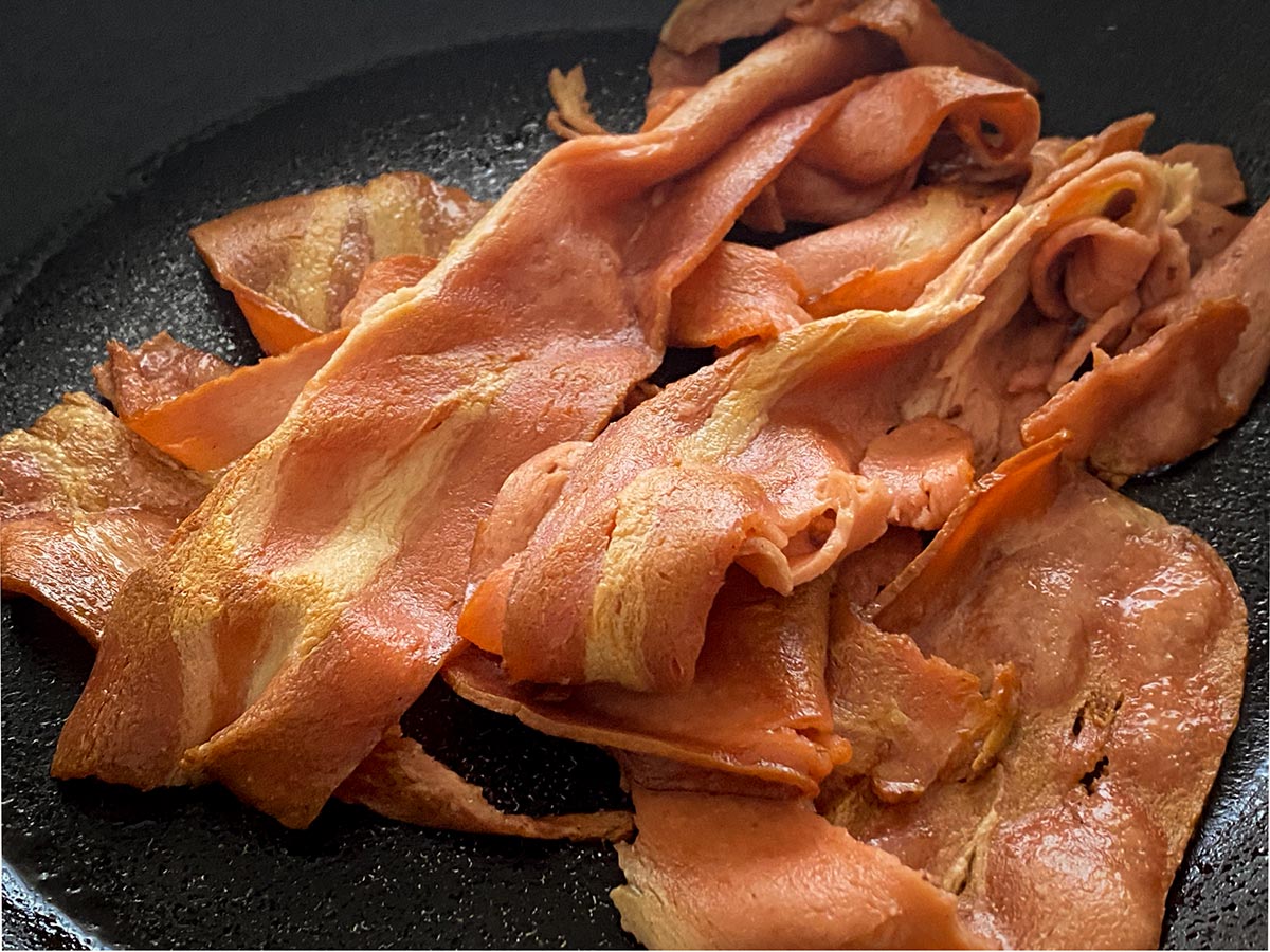 Bacon 100% vegetal y con 0% de cerdo: existe y lo hemos probado