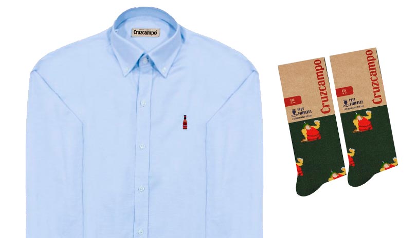 Preparad los chistes: Cruzcampo acaba de lanzar su propia colección de ropa y complementos