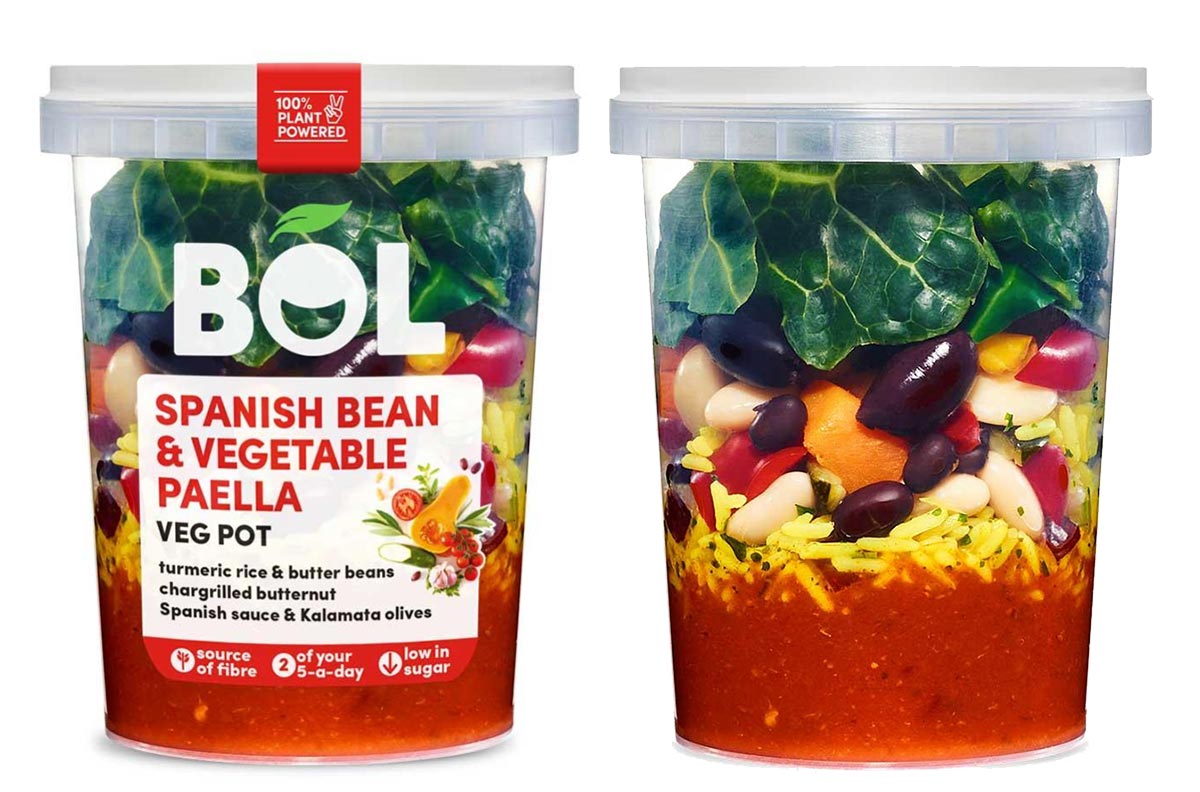 Con alubias, espinacas, salsa chipotle y arroz de cúrcuma: la versión californiana de la paella vegetal