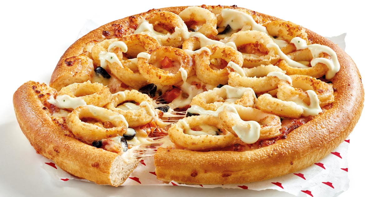 Una pizza de bocadillo de calamares en la Plaza Mayor (o por qué luego no vale quejarse de las paellas y tortillas que hacen por ahí)
