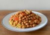 Plato único en cinco minutos: garbanzos con verduras y cuscús