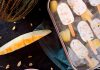 Receta de polos caseros de melón y frutos secos